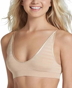 Jockey Matte And Shine Removable-Cup Bralette 1312