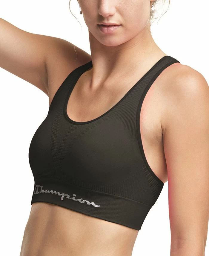 Champion Women's Infinity Medium Impact Sports Bra B5659 1 Champion Women's Infinity Medium Impact Sports Bra B5659