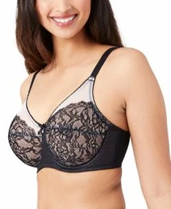 Wacoal Retro Chic Full-Figure Underwire Bra 855186, Up To I Cup -VINCE CAMUTO Shop 19389679 fpx