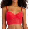 INC International Concepts Women's Lace Bustier Lingerie, Created For Macy's