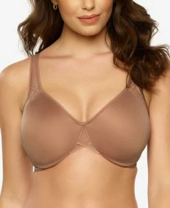PARAMOUR Women's Amaranth Cushioned Comfort Unlined Minimizer Underwire Bra