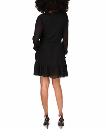 Michael Kors Ruffled Faux-Wrap Dress, Regular & Petite - Image 2