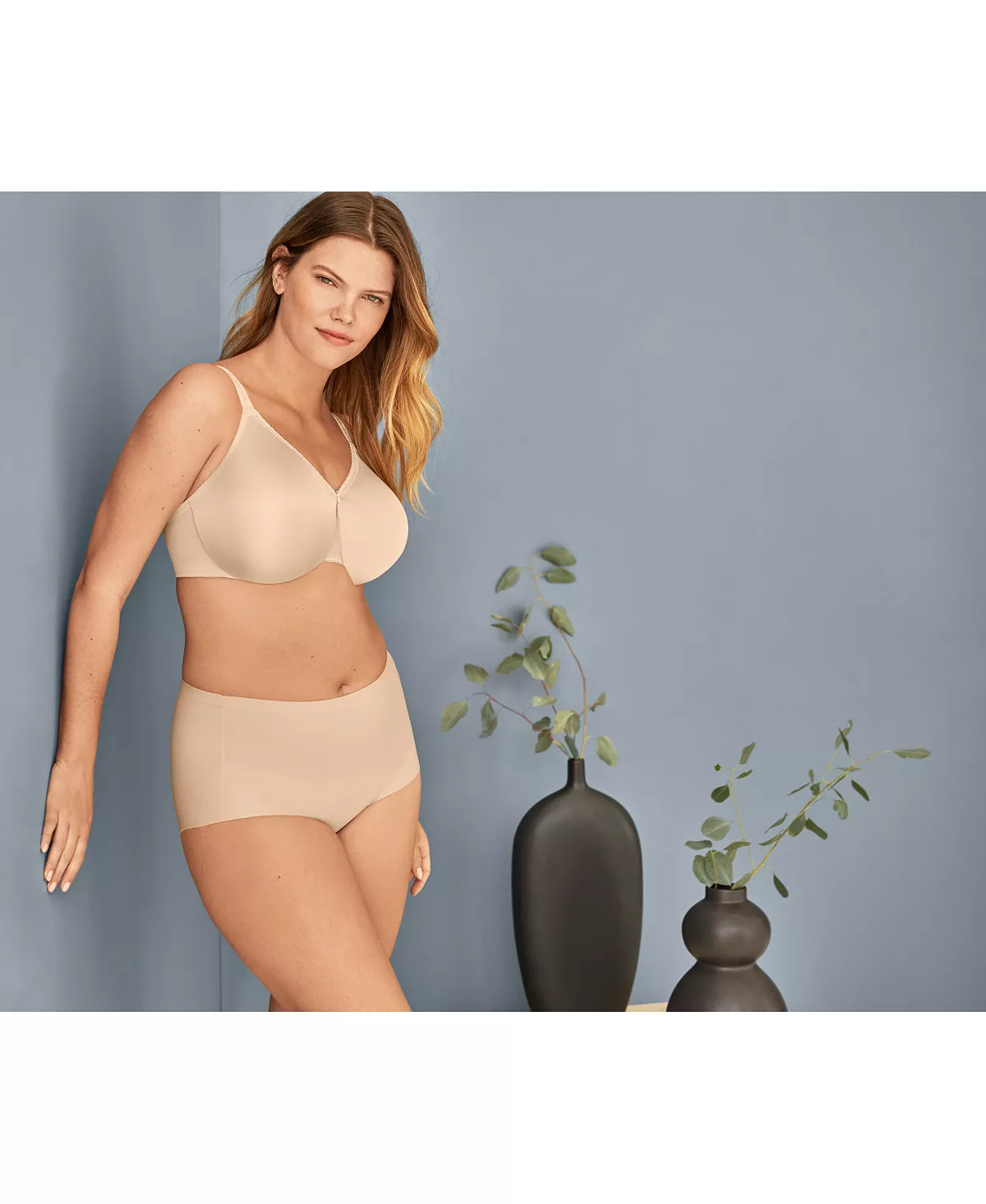 Wacoal Full Figure Simple Shaping Minimizer Bra 857109 - Image 8
