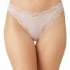 Wacoal Softly Styled High-Leg Lace-Trim Bikini Underwear 841301