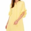 Vince Camuto Women's Ruffle-Sleeve Dress