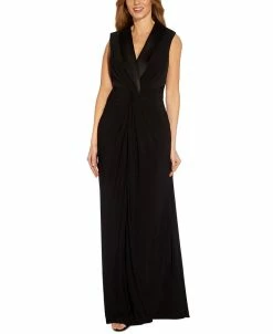 Adrianna Papell Women's Surplice Gown