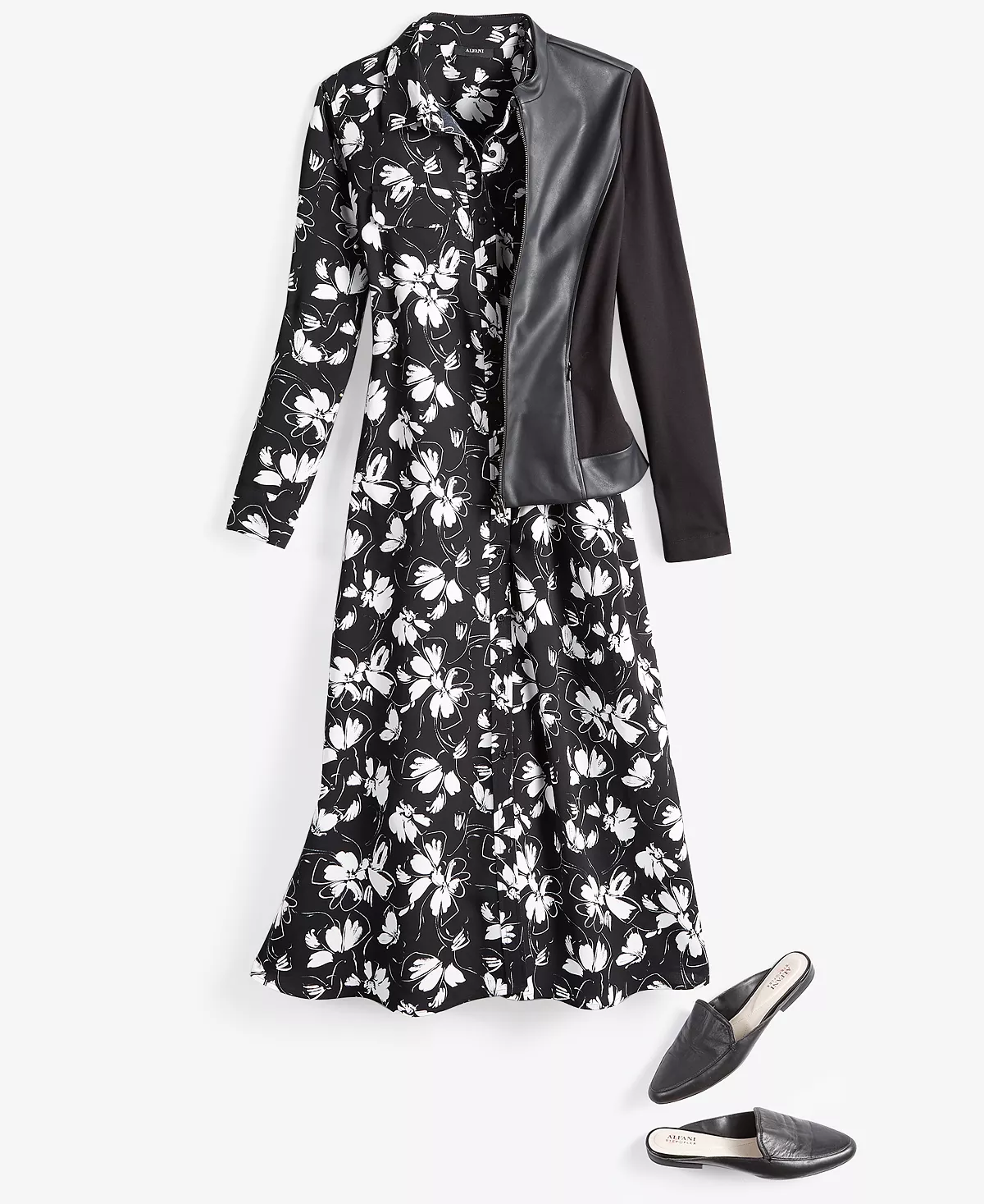 Alfani Women's Belted Shirtdress Created For Macy's - Image 6