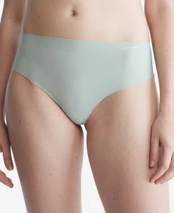 Calvin Klein Women's Invisibles High-Waist Thong Underwear QD3864
