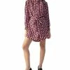 Sanctuary Women's Geo-Print Belted Mini Shirt Dress
