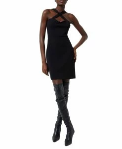 French Connection Women's Rafe Halter Bodycon Dress