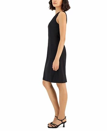 Anne Klein Women's Compression V-Neck Sheath Dress - Image 3