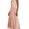 INC International Concepts Women's Floral-Print Halter-Neck Maxi Dress, Created For Macy's