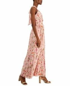 INC International Concepts Women's Floral-Print Halter-Neck Maxi Dress, Created For Macy's 7 INC International Concepts Women's Floral-Print Halter-Neck Maxi Dress, Created For Macy's -VINCE CAMUTO Shop 23219794 fpx