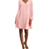 INC International Concepts Women's Long-Sleeve Shift Dress, Created For Macy's