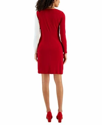 Kasper Women's Quinn Colorblocked Boat-Neck Dress - Image 2