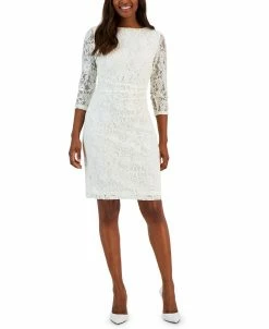 Kasper Women's Laurissa Lace 3/4-Sleeve Sheath Dress