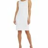 Kasper Women's Jacquard Empire-Waist Sleeveless Dress