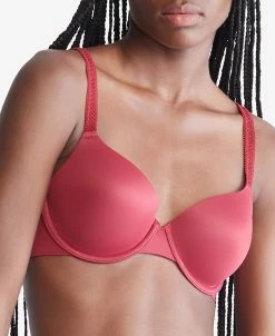 Calvin Klein Women's Liquid Touch Lightly Lined Perfect Coverage Bra QF4082