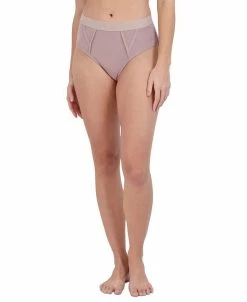Steve Madden Women's Ribbed High-Waisted Brief Underwear SM02175