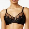 Wacoal Feather Full Figure Sheer-Embroidery Underwire Bra 85121