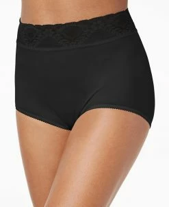 Bali Lacy Skimp Skamp Brief Underwear 2744